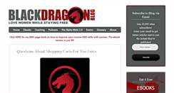 Desktop Screenshot of blackdragonblog.com